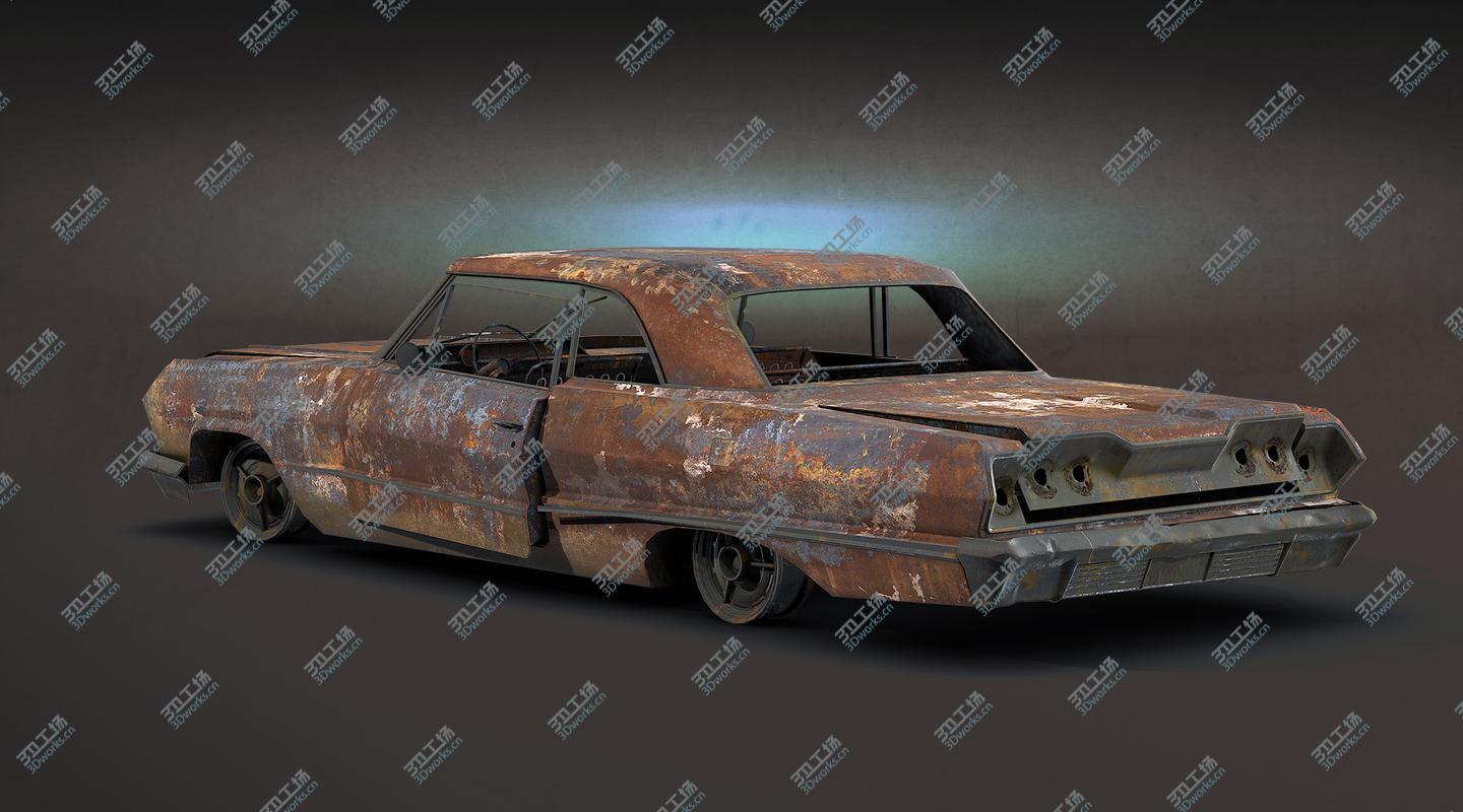 images/goods_img/2021040232/Burnt Cars Set 01 3D model/3.jpg